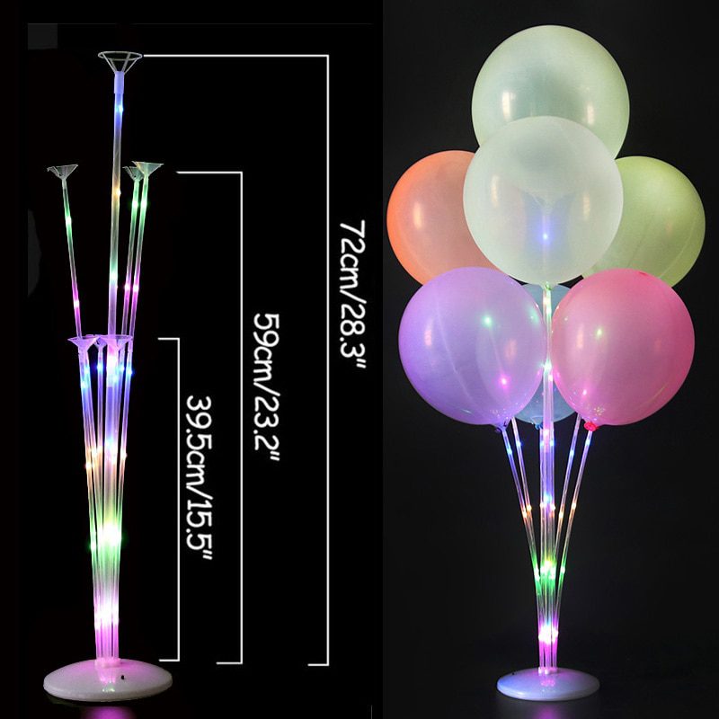 NEW 7/11/19 Tube Balloon Holder Balloons Stand Column Confetti Balloon Kids Birthday Party Baby Shower Wedding Decoration Suppli