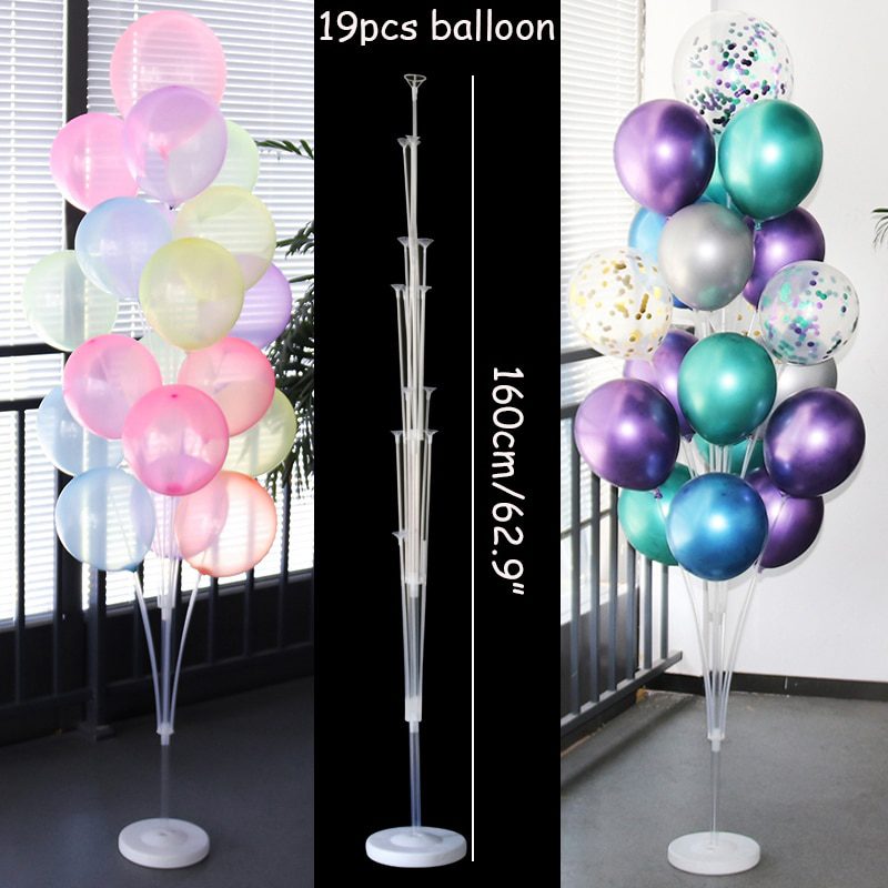 NEW 7/11/19 Tube Balloon Holder Balloons Stand Column Confetti Balloon Kids Birthday Party Baby Shower Wedding Decoration Suppli