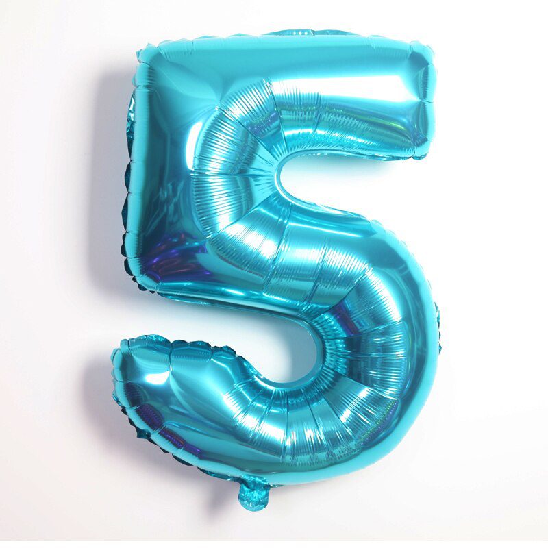 NEW 32'' 40'' Big Number Foil Balloons Figure Digit Happy Birthday Party Wedding Decoration Kids Toy Helium Glob