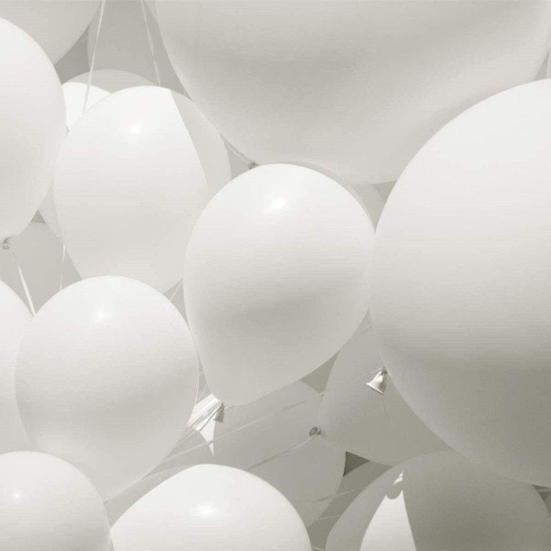 NEW Matte Pure White Balloons Wedding Decoration Birthday Party Baby Shower Round Helium Ballon 5inch 10inch 12inch 18inch 36inc