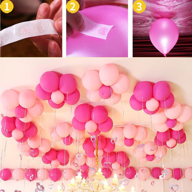 NEW Wedding Birthday Party Decor Balloons Accessories Arch Balloon Connector Clips Flower Seal Clips Balloon Holder Column Stand