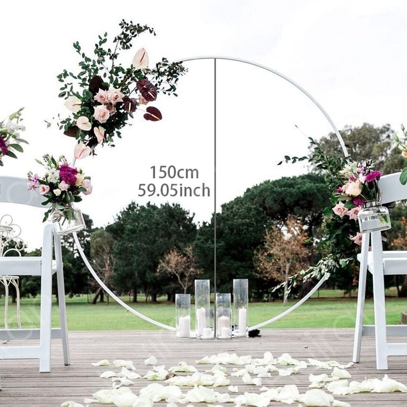 NEW Round Balloon Arch Kit Holder Bow of Balloon Circle Wreath Balloon Stand Wedding Birthday Party Decor Baby Shower Background