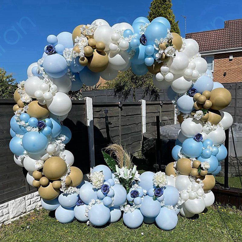 NEW Round Balloon Arch Kit Holder Bow of Balloon Circle Wreath Balloon Stand Wedding Birthday Party Decor Baby Shower Background