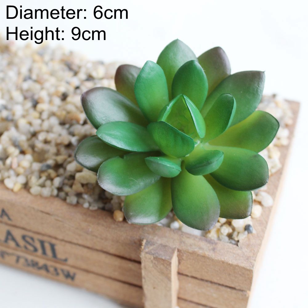 NEW Green Artificial Succulents Plants Home Garden Bedroom Balcony Desktop Table Mini Bonsai Wedding Party Decoration Fake Plant