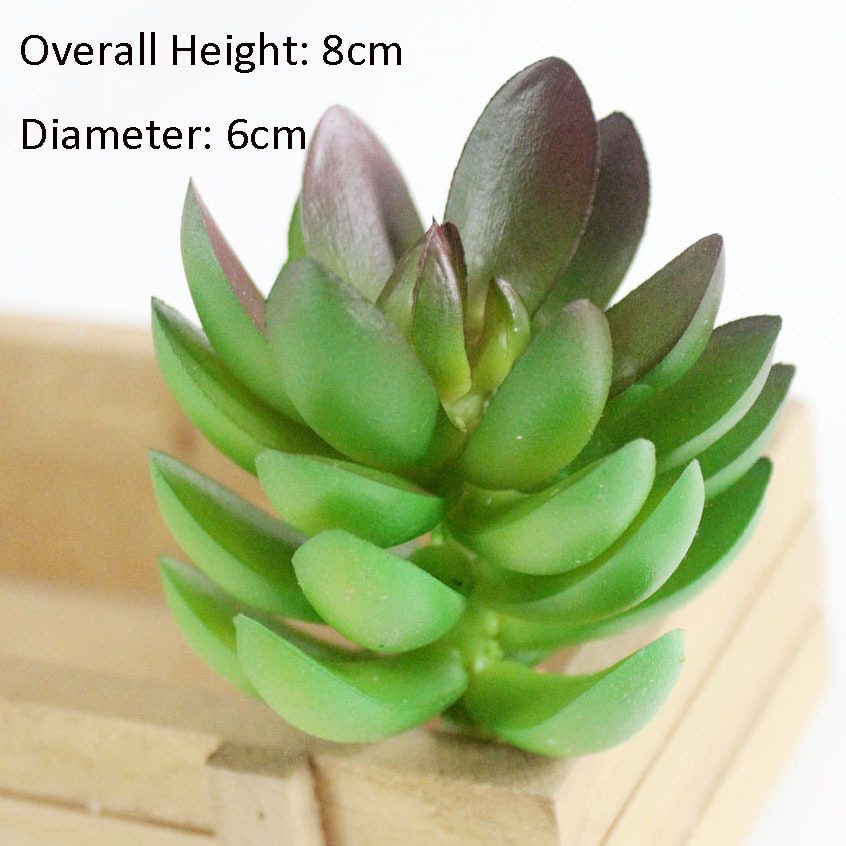 NEW Green Artificial Succulents Plants Home Garden Bedroom Balcony Desktop Table Mini Bonsai Wedding Party Decoration Fake Plant