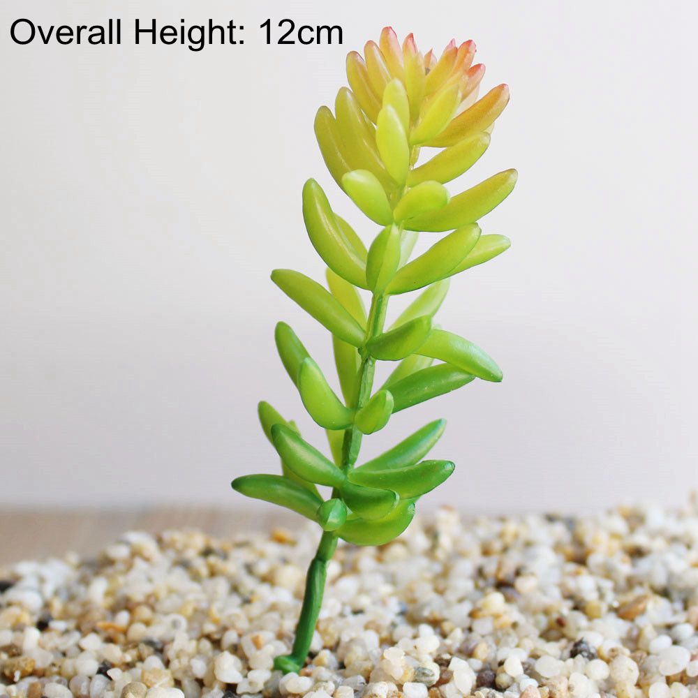 NEW Green Artificial Succulents Plants Home Garden Bedroom Balcony Desktop Table Mini Bonsai Wedding Party Decoration Fake Plant