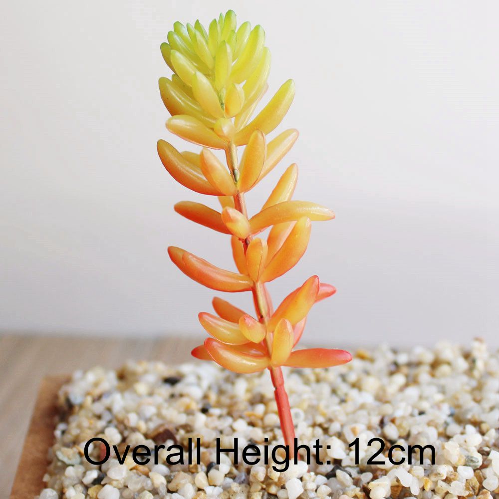 NEW Green Artificial Succulents Plants Home Garden Bedroom Balcony Desktop Table Mini Bonsai Wedding Party Decoration Fake Plant