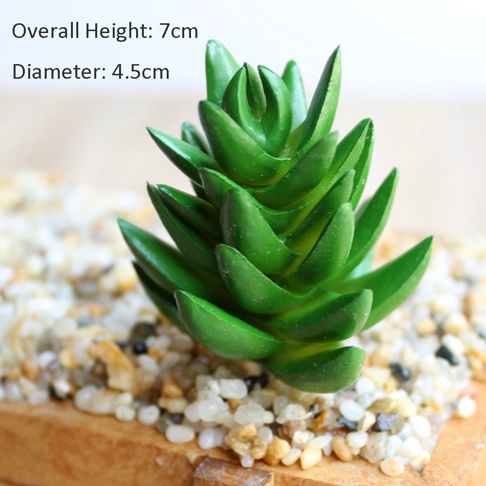 NEW Green Artificial Succulents Plants Home Garden Bedroom Balcony Desktop Table Mini Bonsai Wedding Party Decoration Fake Plant