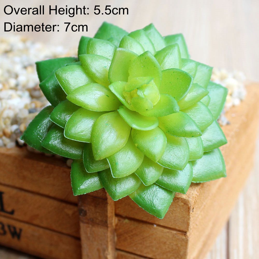 NEW Green Artificial Succulents Plants Home Garden Bedroom Balcony Desktop Table Mini Bonsai Wedding Party Decoration Fake Plant