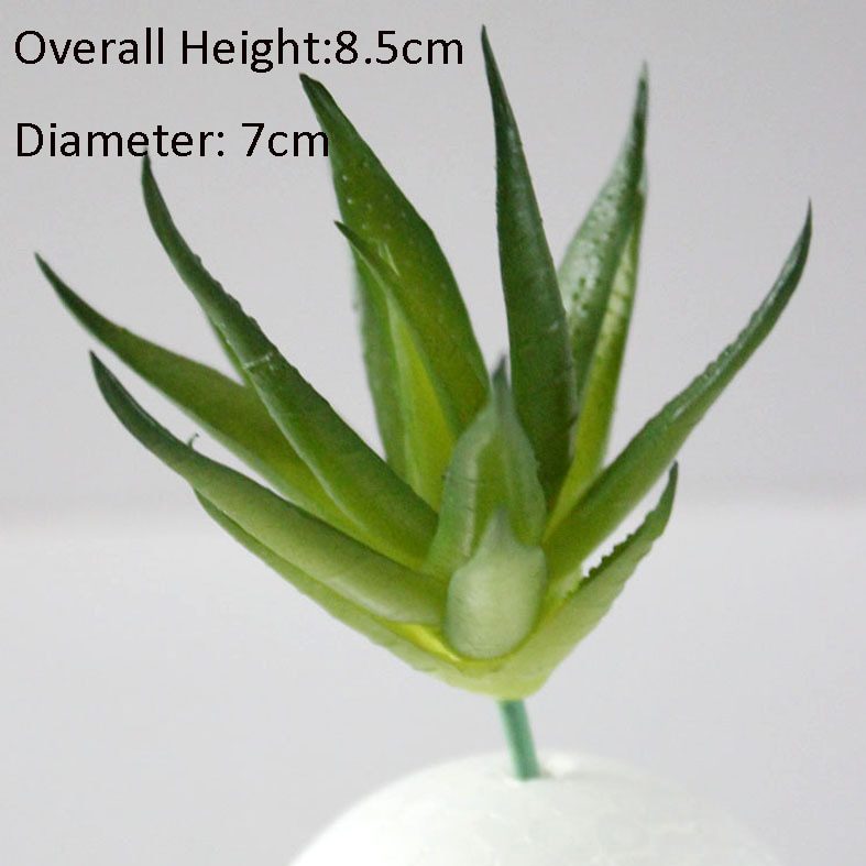 NEW Green Artificial Succulents Plants Home Garden Bedroom Balcony Desktop Table Mini Bonsai Wedding Party Decoration Fake Plant