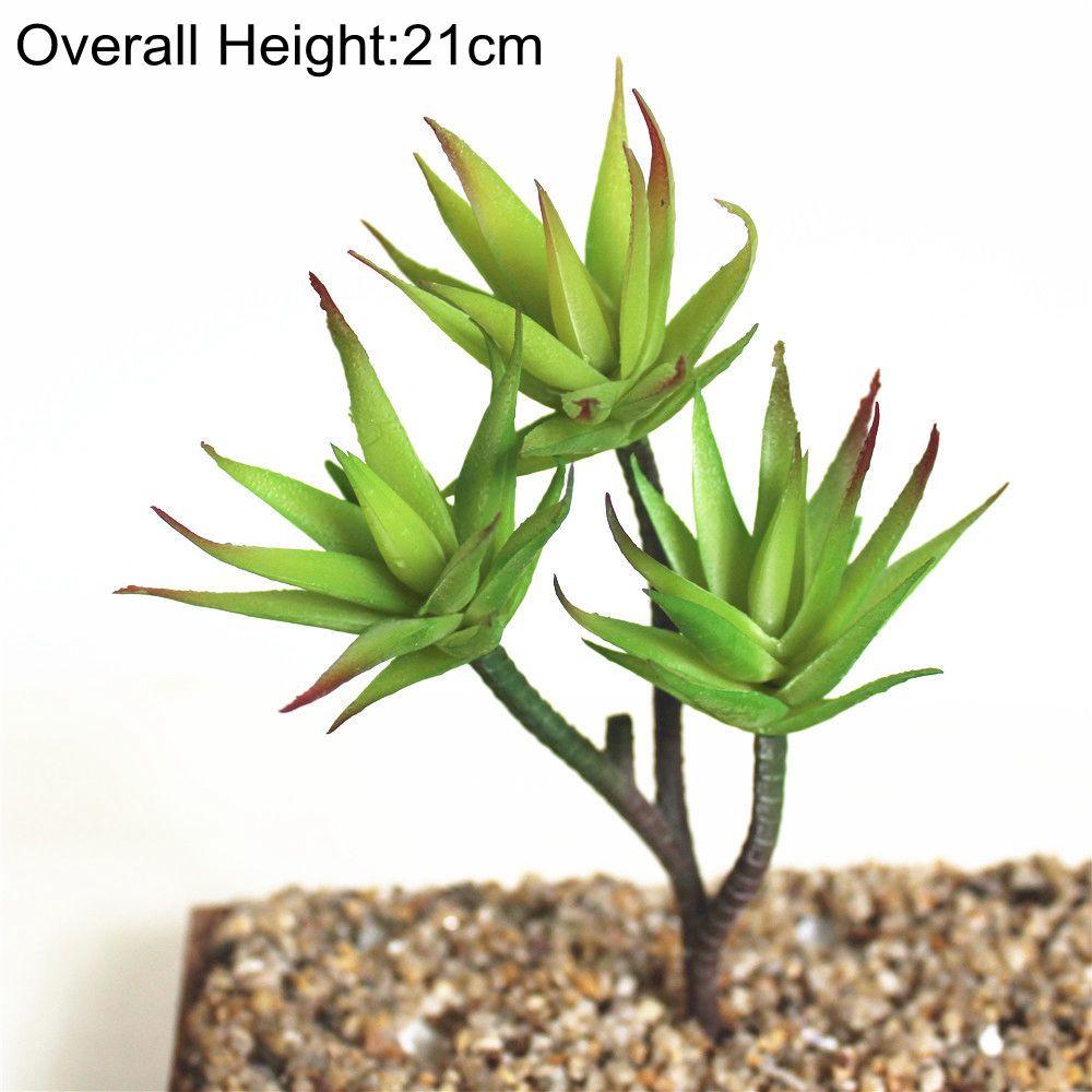 NEW Green Artificial Succulents Plants Home Garden Bedroom Balcony Desktop Table Mini Bonsai Wedding Party Decoration Fake Plant