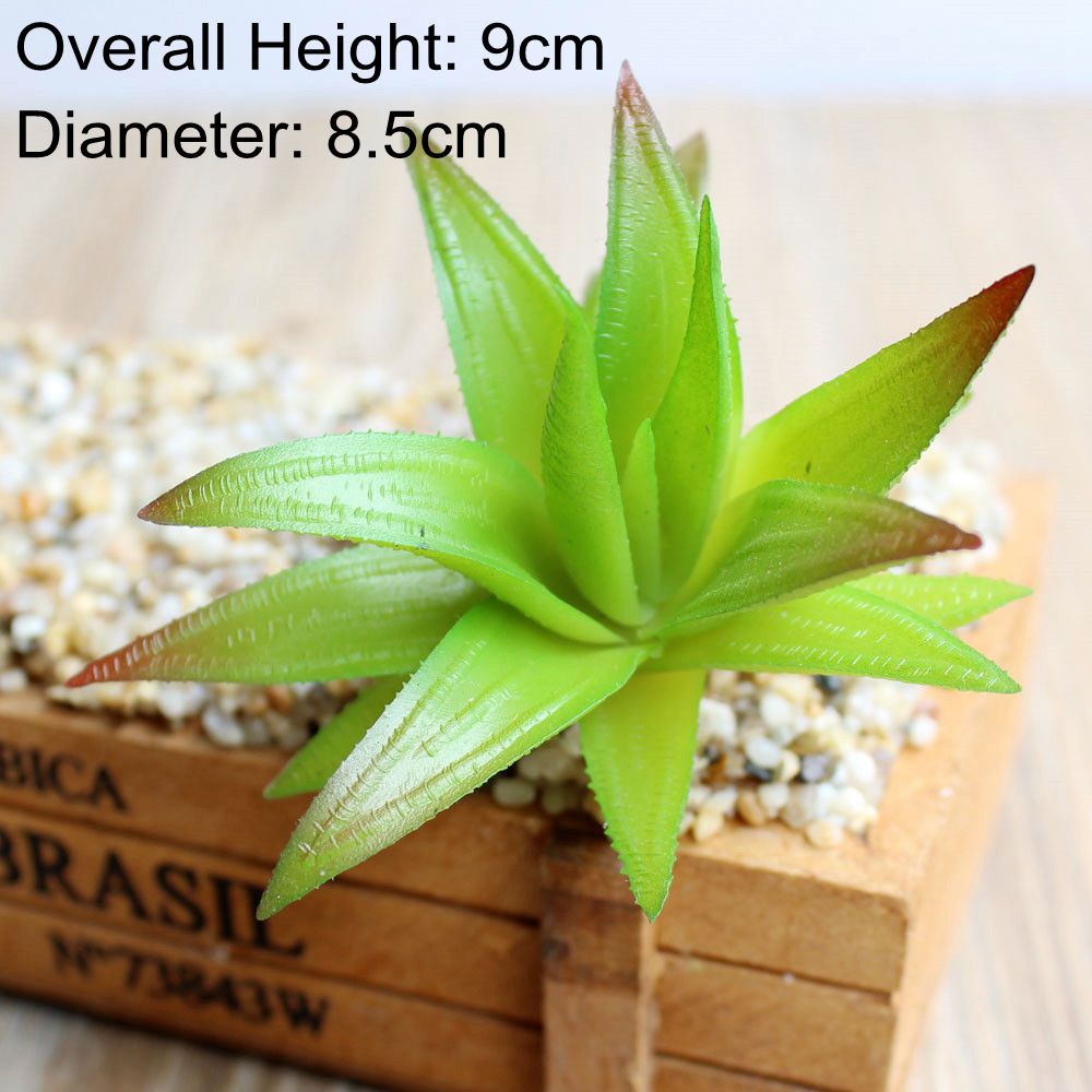 NEW Green Artificial Succulents Plants Home Garden Bedroom Balcony Desktop Table Mini Bonsai Wedding Party Decoration Fake Plant