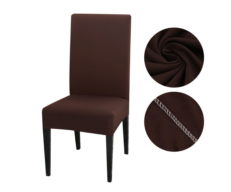 NEW Slipcover Removable Anti-dirty Seat Chair Cover Spandex Kitchen Cover for Banquet Wedding Dinner Restaurant housse de chaise