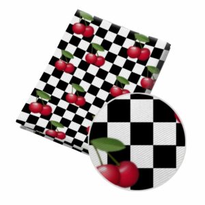 CHERRY-TAPE plaid designs Trill cotton Fabric woven soft Polyester cotton textiles Fabric for hair bows Fashion Bag - Image 5