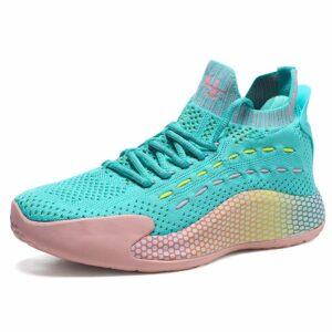 Colorful Sports Breathable Sneaker Boys And Girls Basketball Shoes For Adult - Image 3