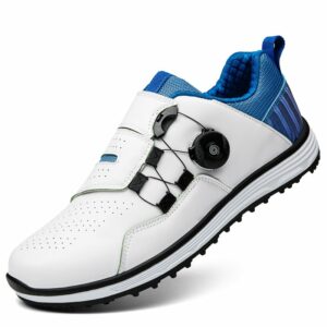 Golf Waterproof Breathable Walking Shoes Rotating Shoelaces Non-slip Trainers - Image 3