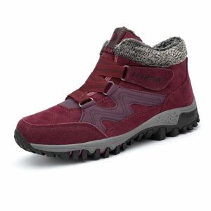 Fur Lined Zapatilla De Nieve Terciopelo Comodo Waterproof Outdoor 6Colors Bota - Image 6