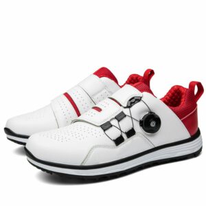 Golf Waterproof Breathable Walking Shoes Rotating Shoelaces Non-slip Trainers - Image 5