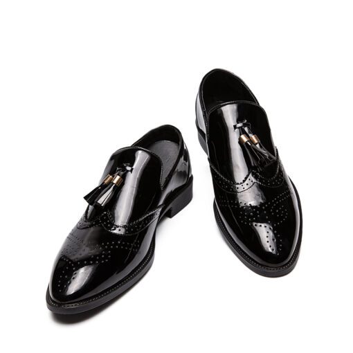 Leather Dress Shoes Handmade Working Comfortable Office  Shoes