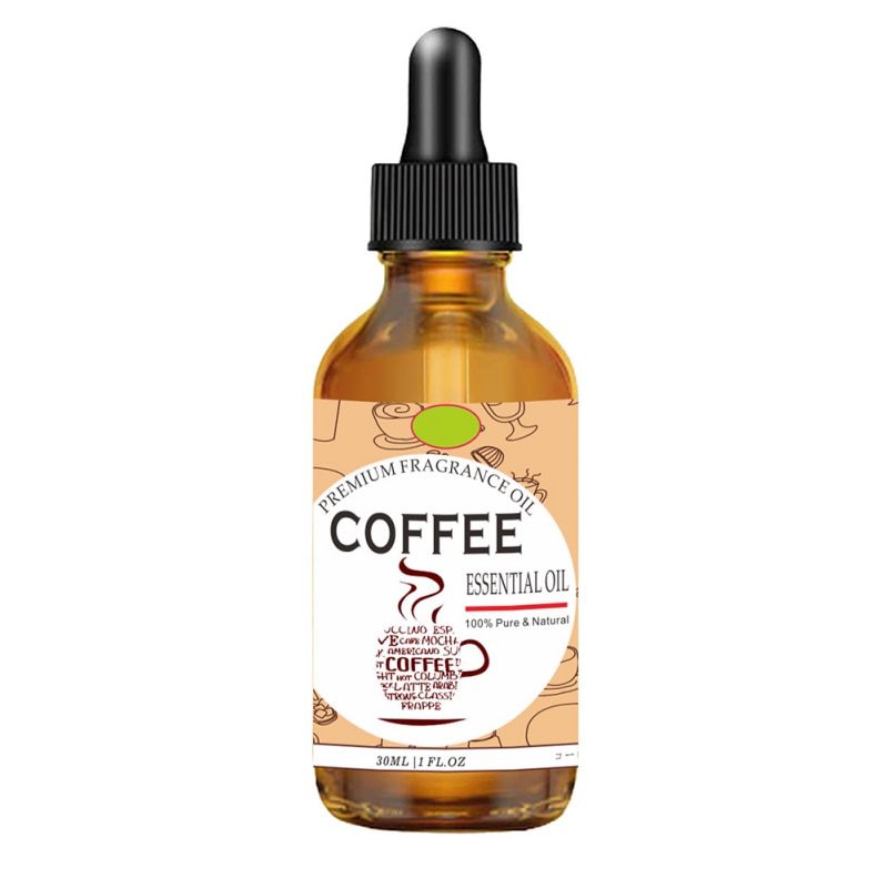 30ml Coffee Body Skin Nail Hair Essential Oil Massage Diffuser Humidifier Aromatherapy Anti-Aging Stress Relief Beauty Health