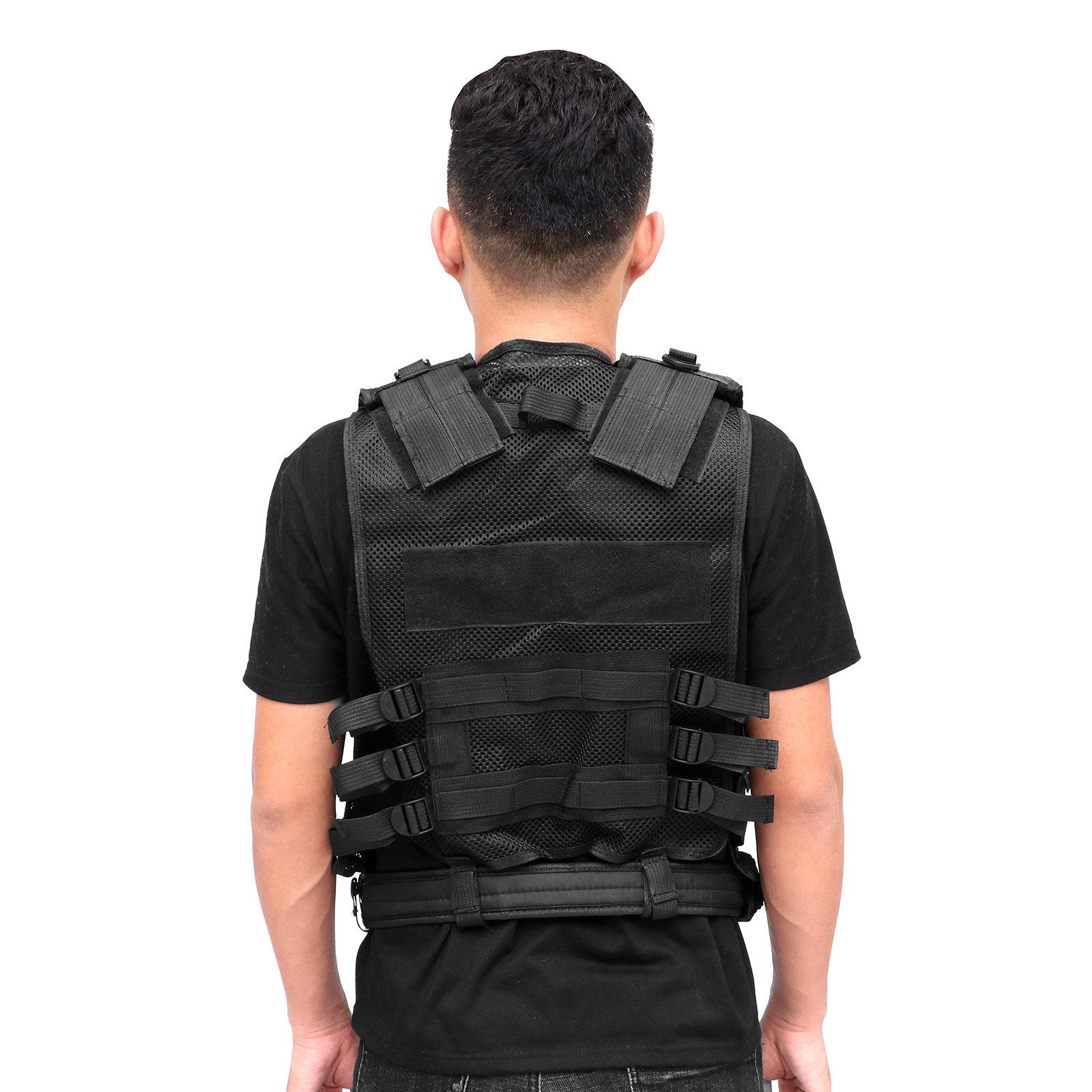 Tactical Vest Military Combat Armor Vests Mens Tactical Hunting Vest Army Adjustable Armor Outdoor CS Training Vest Airsoft