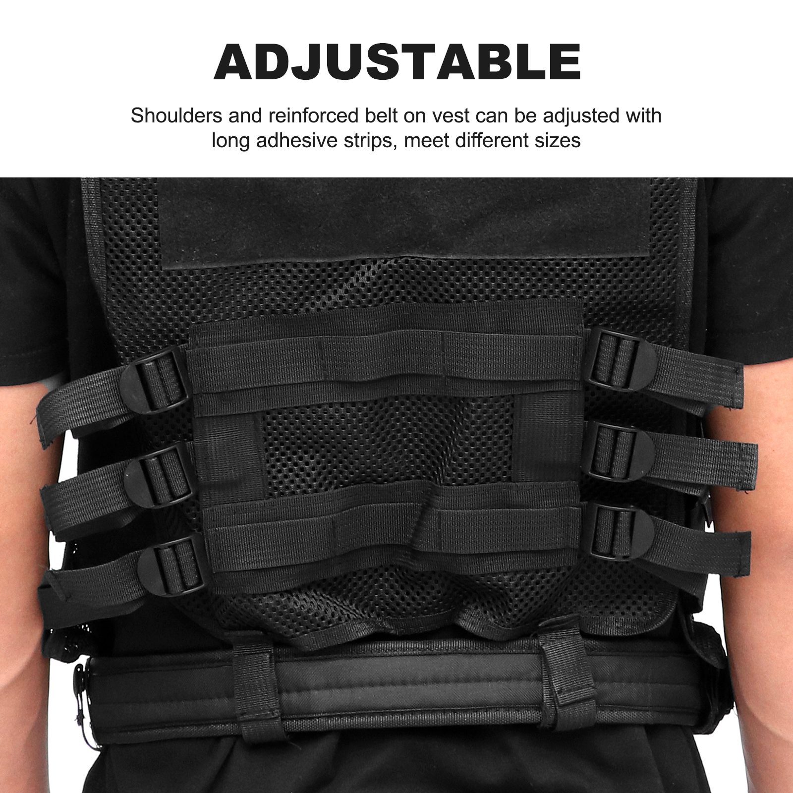 Tactical Vest Military Combat Armor Vests Mens Tactical Hunting Vest Army Adjustable Armor Outdoor CS Training Vest Airsoft