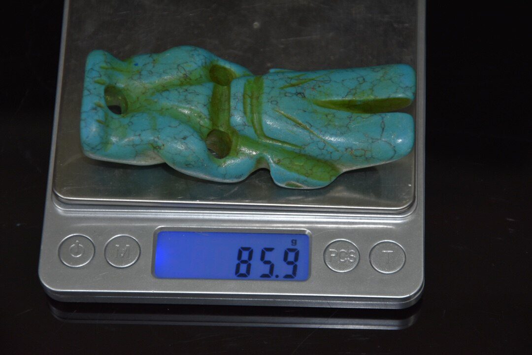 Tibet Hongshan Culture Natural Meteorite Blue Turquoise Turquoise Red Turquoise Statue Collection Jewelry Decoration Home Gift