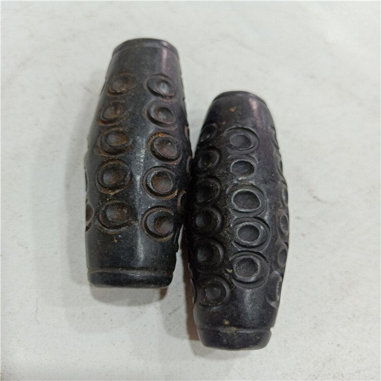 Tibet Hongshan Culture Natural Meteorite Sky Eye Carving Mascot Collection Pendant Jewelry Decoration Home Mascot