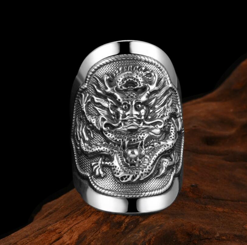 China White copper archaize ring