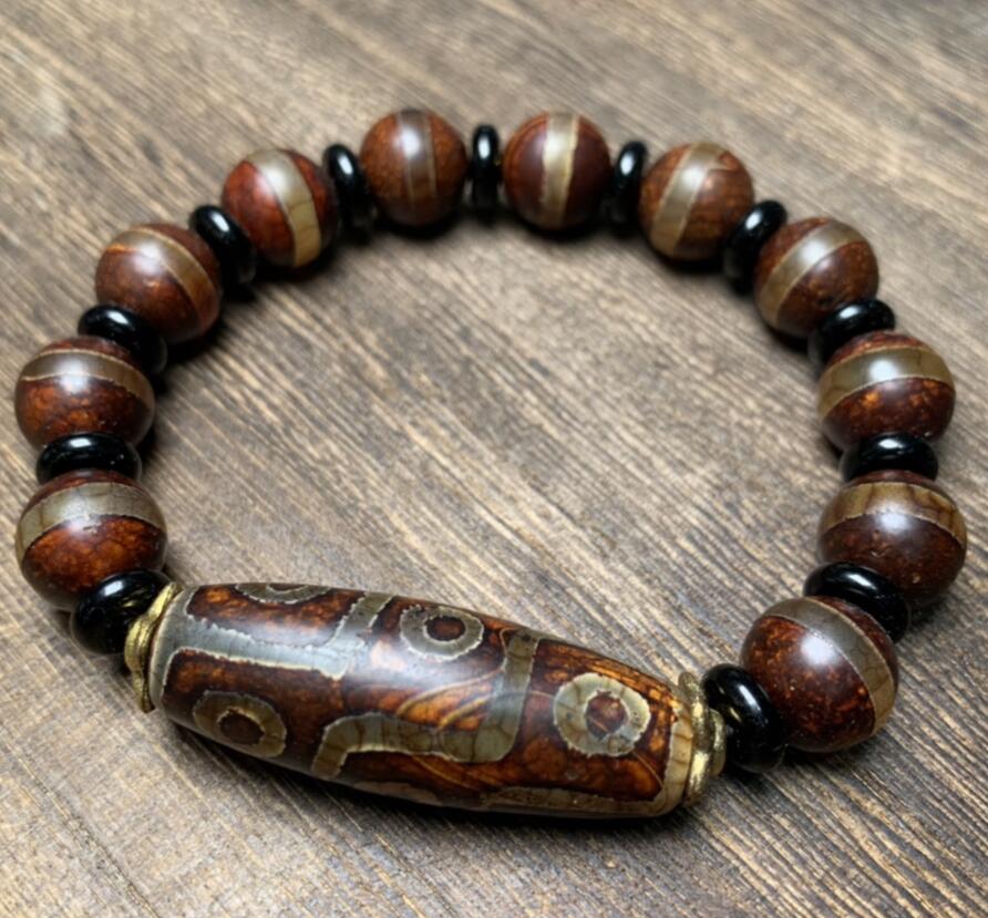 Archaize Tibetan Agate Days bead Bracelet