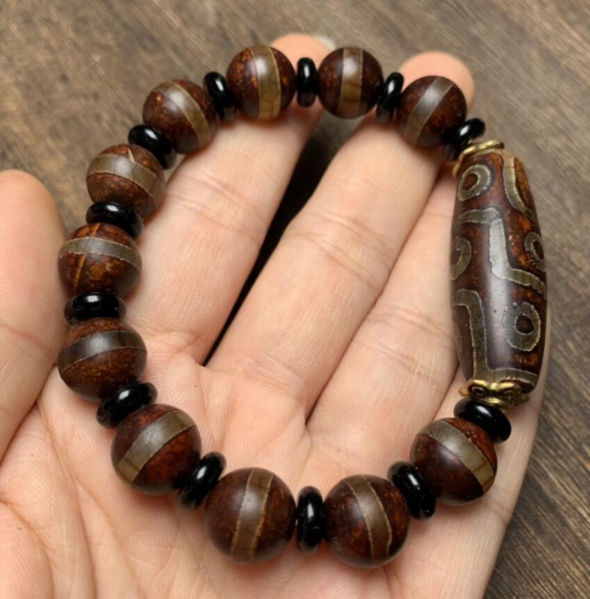 Archaize Tibetan Agate Days bead Bracelet