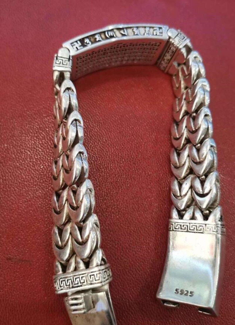 Archaize White copper Bracelet