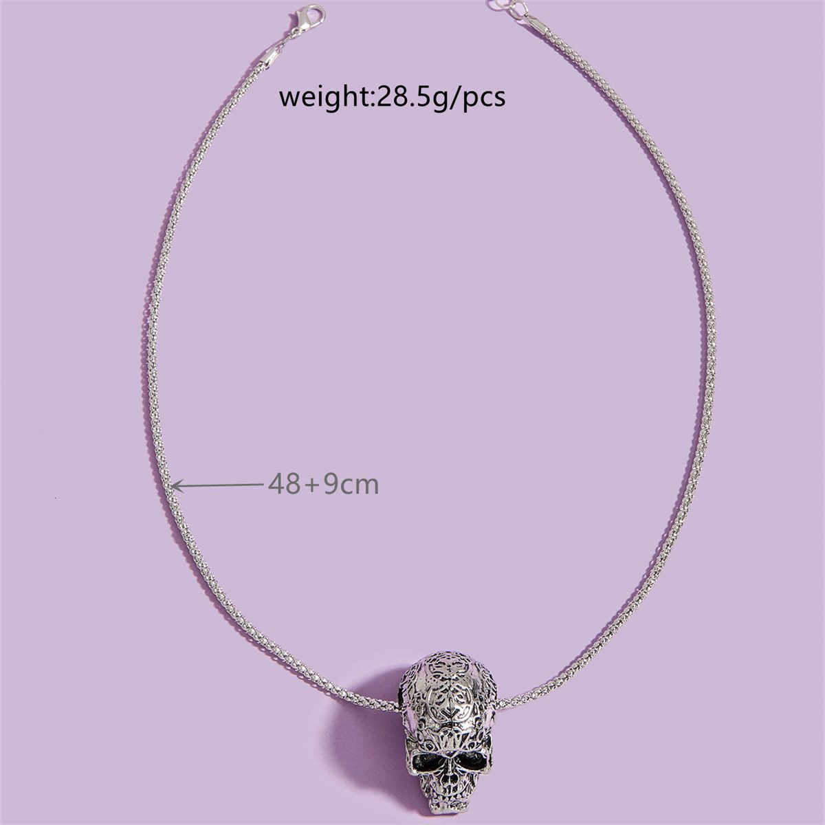 Domineering Skull Titanium Steel Pendant Necklace Trendy Boy Punk Rock Hip Hop Accessories collar hombre colgante hombre