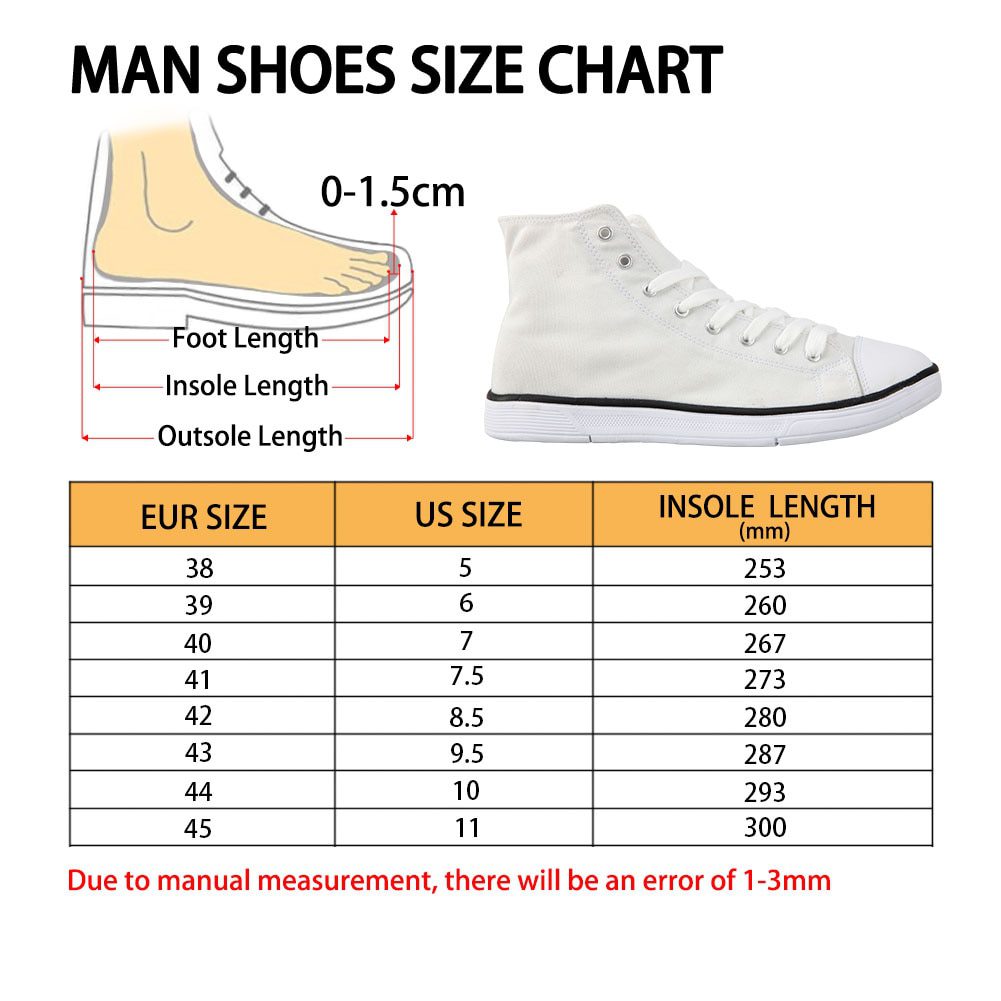 2023 New Couple Cherry Pattern Men's Women Vulcanize Shoes Classic High Top Canvas ShoesFlat Sneakers Dropshipping