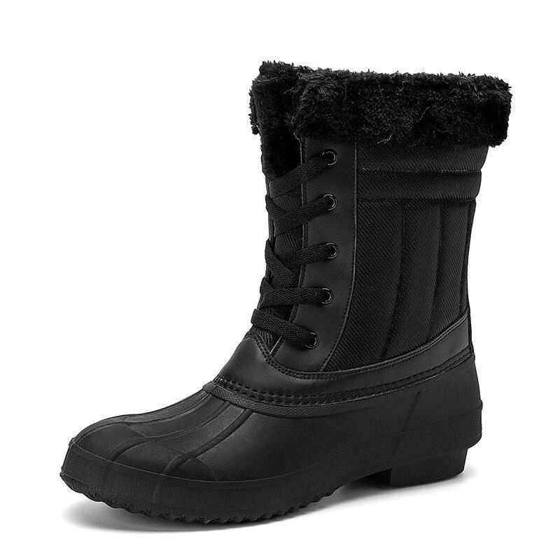 Women Snow Boots Winter Keep Warm Lady Duck Boots Waterproof Non-Slip Rubber Rain Shoes Female Fashion Women Casual Shoes 36-42