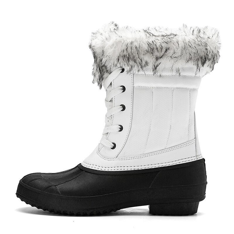 Women Snow Boots Winter Keep Warm Lady Duck Boots Waterproof Non-Slip Rubber Rain Shoes Female Fashion Women Casual Shoes 36-42