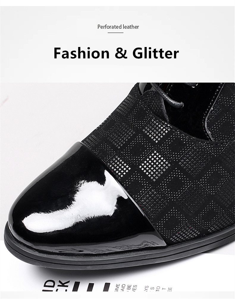 New Fashion Red Plaid Men's Dress Shoes Pointed Leather High Heel Shoes Men Height Increasing Wedding Shoes Men zapatos hombre