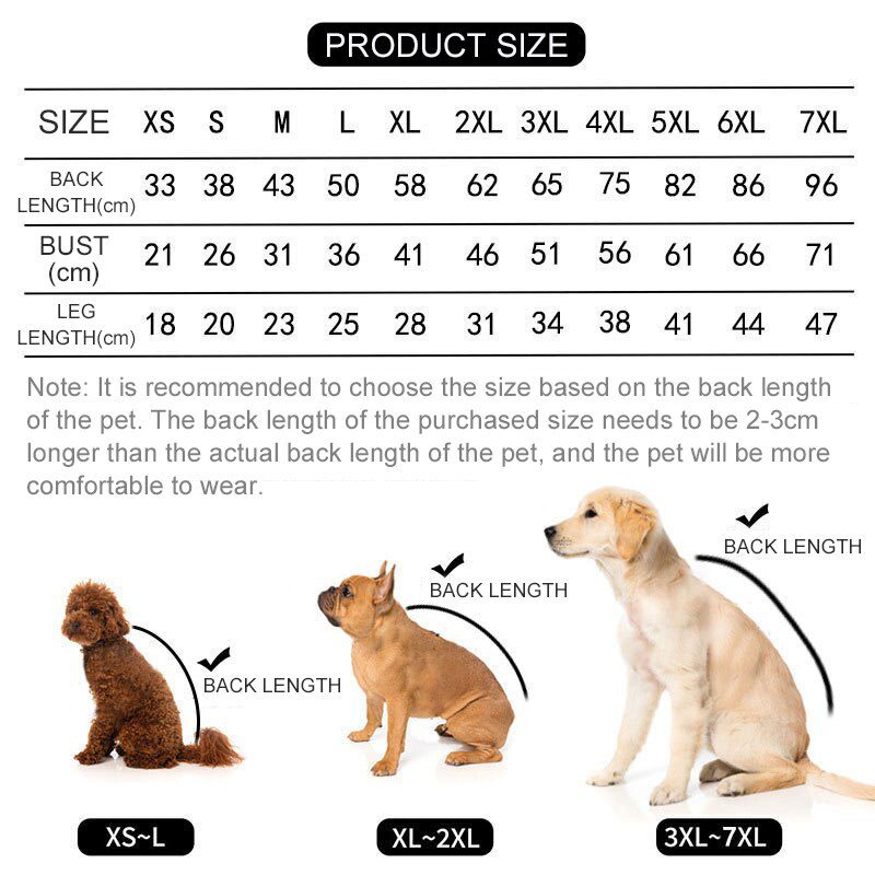 2022 New Dog Raincoat Waterproof Dog Clothes Overalls For Dogs Clothes For Small Dog Big Dogs Coat Clothing Pet Supplies