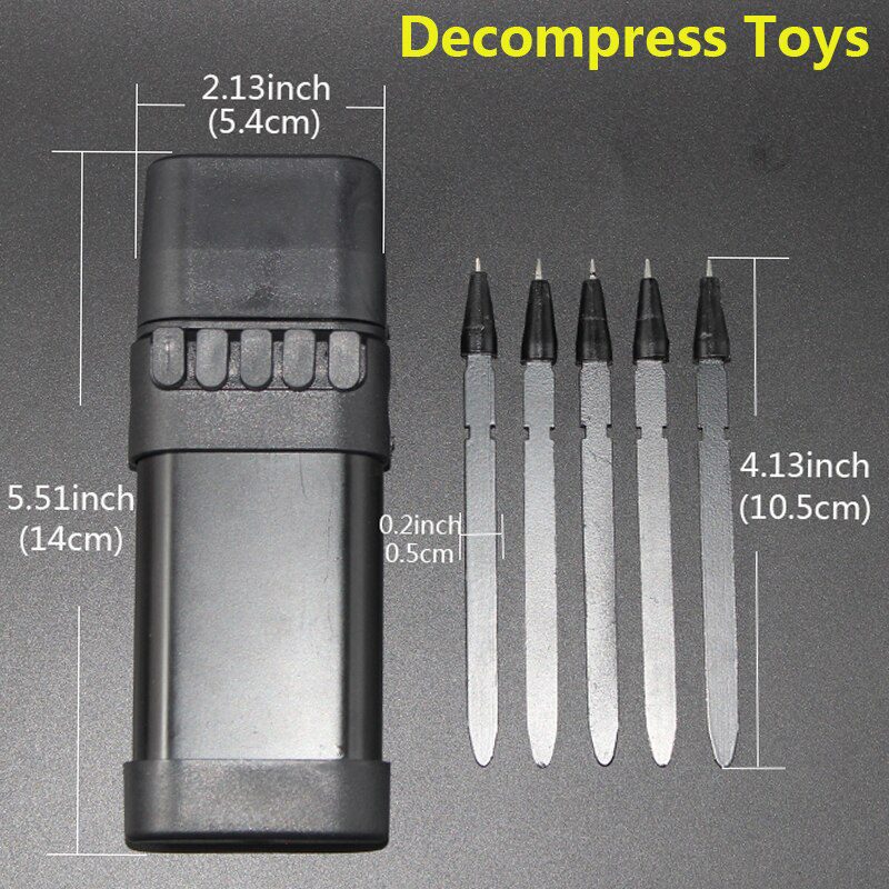 Quick Wear Metal Launcher Hunting Shooting New Outdoor Tactical Toy DART Ballistic Pistol Self-defence Decompression Tool