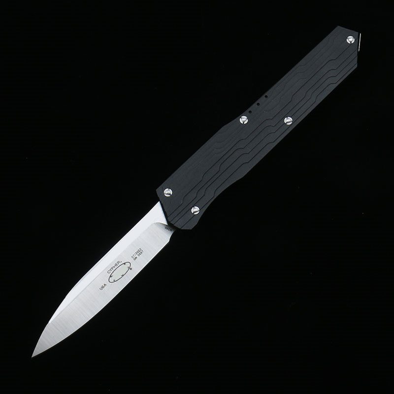 DQF Version MiRo-CR Ladder Shaped Handle Aviation Aluminum Alloy Handle Pocket Knife Utility EDC Tools