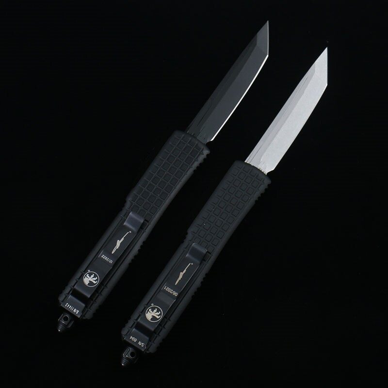 DQF Version MiRo-UT Tanto Frag Pocket Knife Utility EDC Tools Kitchen Knives 6061-T6 Aviation Aluminium Alloy D2