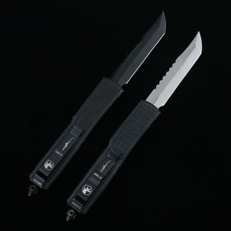 DQF Version MiRo-UT Tanto Frag Pocket Knife Utility EDC Tools Kitchen Knives 6061-T6 Aviation Aluminium Alloy D2