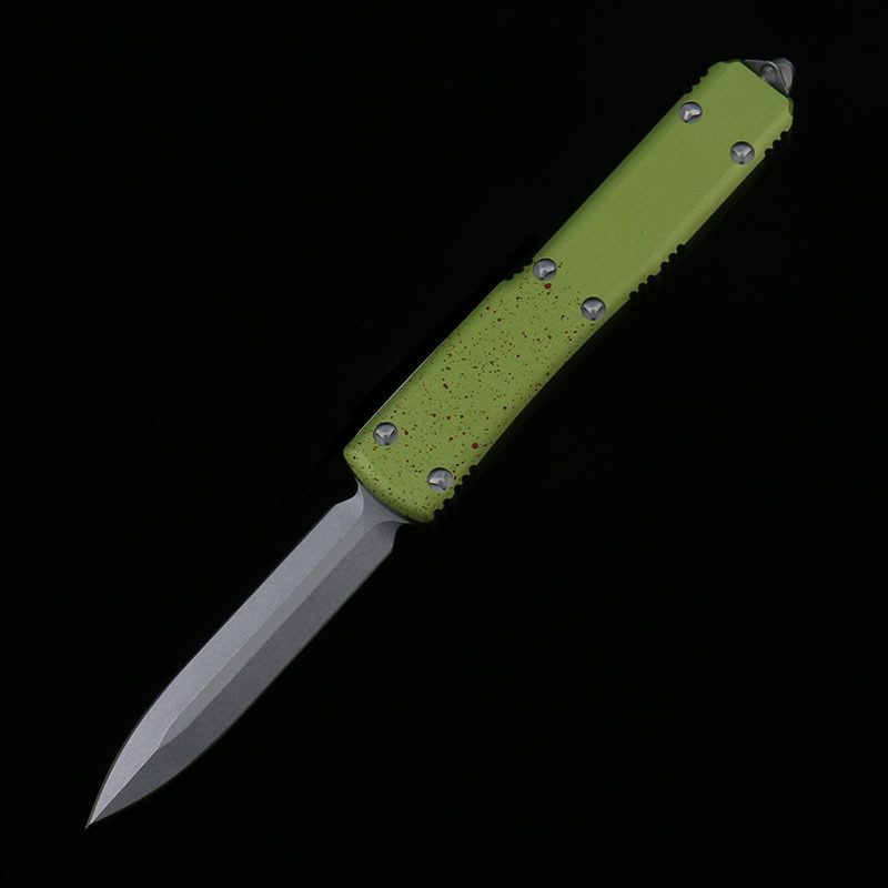 DQF Version MiRo-UT ZOMBIE TECH Pocket Knife Utility EDC Tools Kitchen Knives 6061-T6 Aviation Aluminium Alloy D2 MT