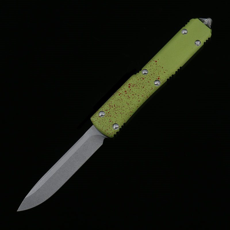 DQF Version MiRo-UT ZOMBIE TECH Pocket Knife Utility EDC Tools Kitchen Knives 6061-T6 Aviation Aluminium Alloy D2 MT