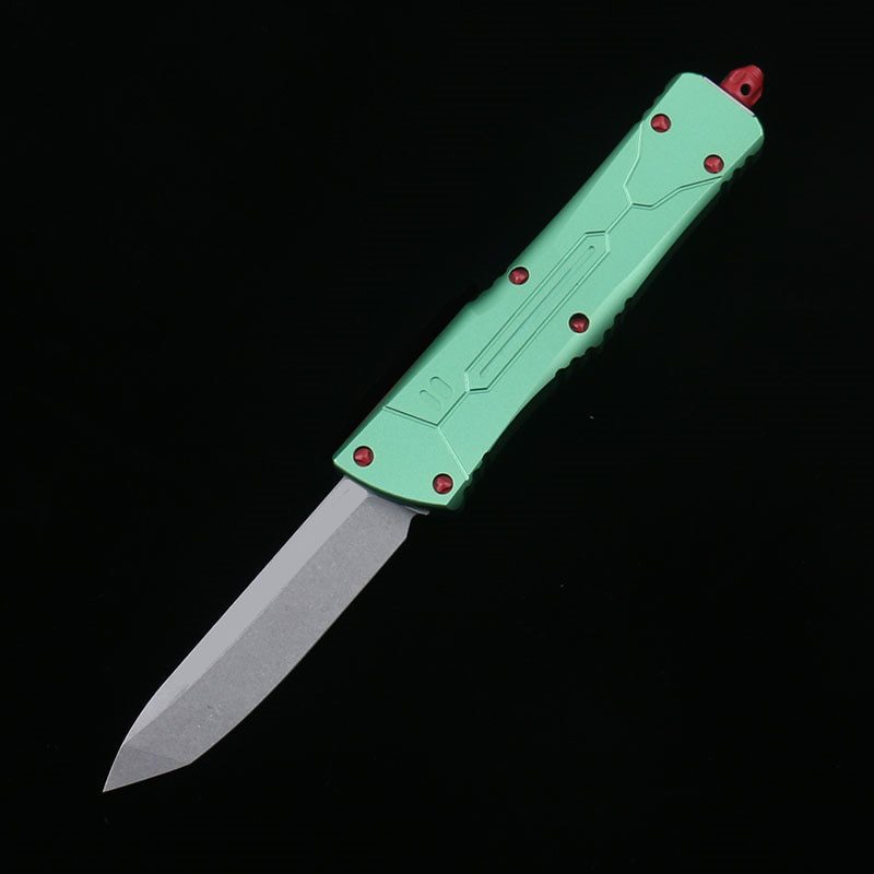 DQF Version MiRo-COMBAT TROODON HB Pocket Knife Utility EDC Tools Kitchen Knives 6061-T6 Aviation Aluminium Alloy D2