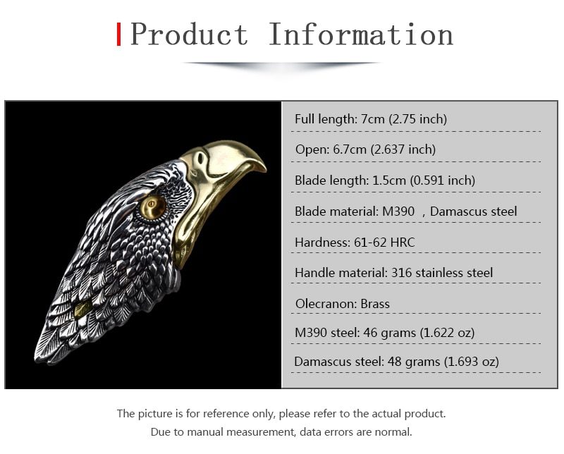 Damascus Steel Ghost Head Knife Skull Tea Cone Handmade Tea Needle M390 blade Camping Tool Self-defense Knife Fixed Blade knife