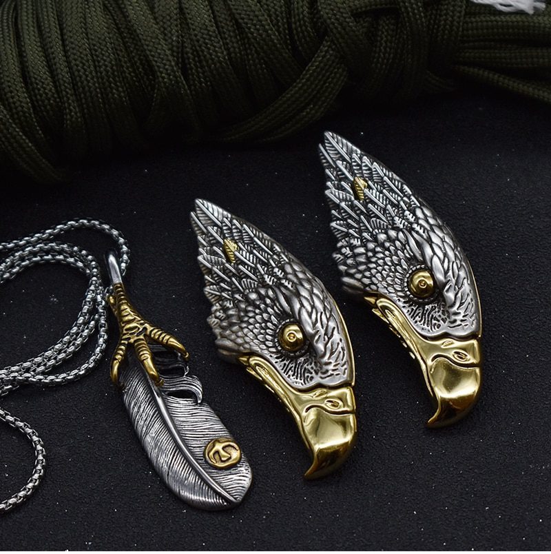 Damascus Steel Ghost Head Knife Skull Tea Cone Handmade Tea Needle M390 blade Camping Tool Self-defense Knife Fixed Blade knife