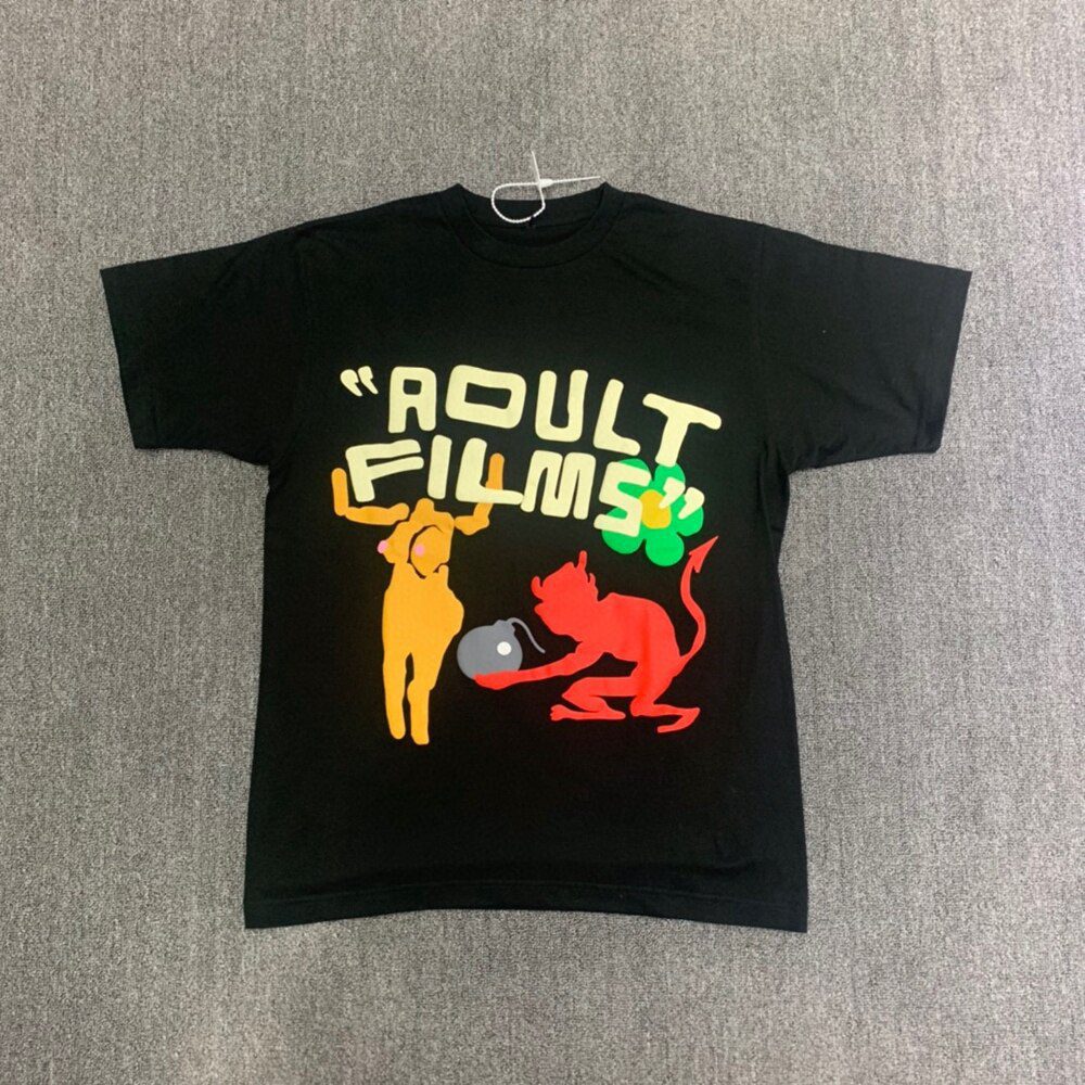 CPFM.XYZ Kanye Men Women 1:1 Best-Quality Foam Printing T Shirt CPFM XYZ Top Tee Streetwear Cactus Plant Flea Market T-shirts