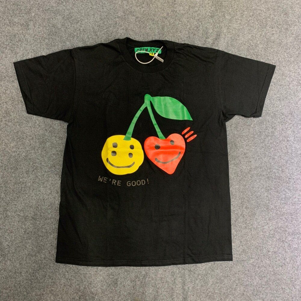 CPFM.XYZ Kanye Men Women 1:1 Best-Quality Foam Printing T Shirt CPFM XYZ Top Tee Streetwear Cactus Plant Flea Market T-shirts