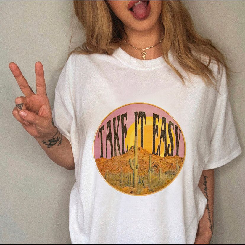 Female Top Fashion Tee Love Heart New Style Trend Clothes Casual Summer Women Clothing Short Sleeve Print Tshirt Graphic T-shirt